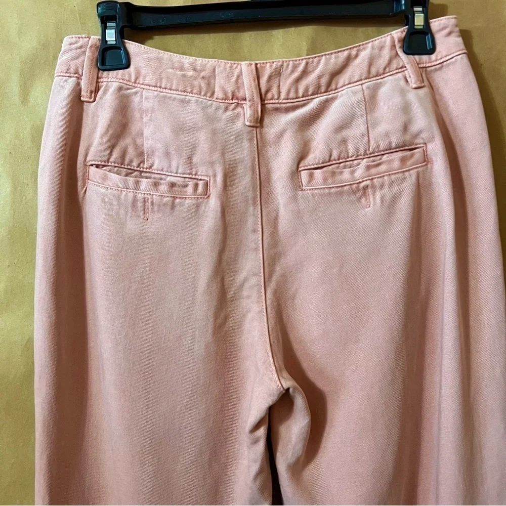 Anthropologie | NWT Scout Slim Pleated Pants Chino Trousers Pink Size 26